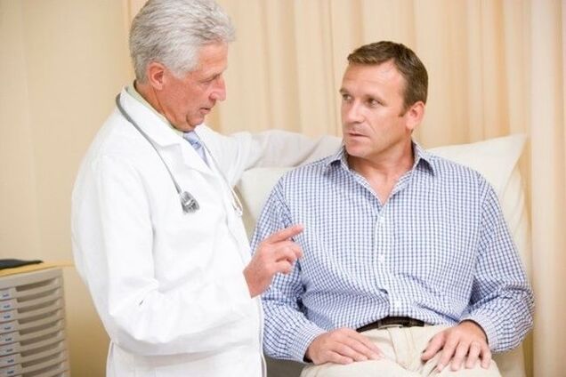 Prostatitisaren tratamendua hasi aurretik, medikuarekin azterketa bat egin behar da. 